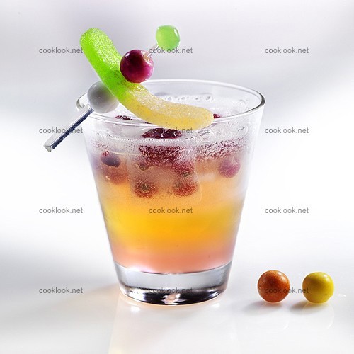 Bubble cocktail