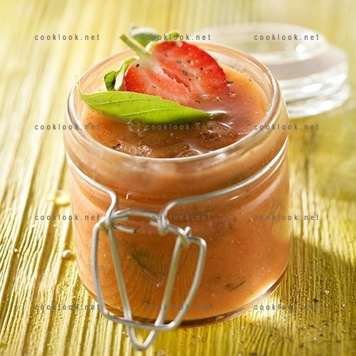 Gaspacho de tomates fraises