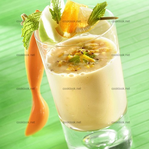 Cocktail de pomme et à la fleur d'oranger