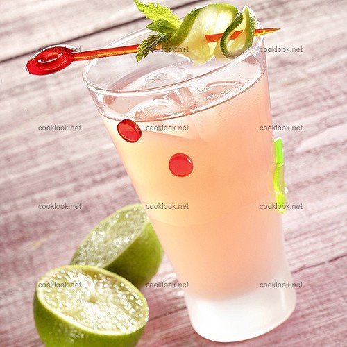 Cocktail vodka citron vert