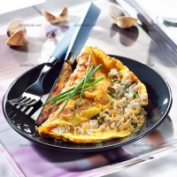 photo recette Omelette aux coques