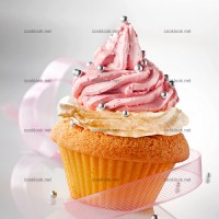 photo recette Cupcake à la rose