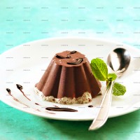 photo recette Dessert glacé chocolat menthe