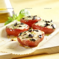 photo recette Tomate provençale à la mozzarella 