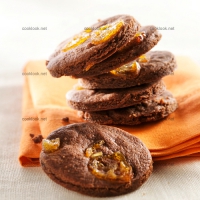 photo recette Biscuit au chocolat et kumquats