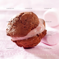 photo recette Whoopies aux marshmallows