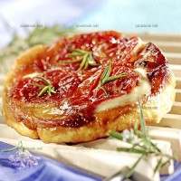 photo recette Tarte tatin de tomates à l'italienne