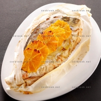 photo recette Dorade fenouil et orange en papillote