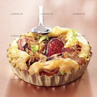 photo recette Petits clafoutis de figues au jambon de Parme