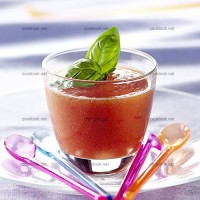 photo recette Cocktail de melon et tomate