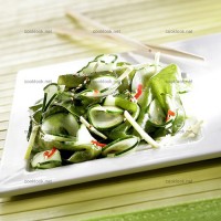 photo recette Salade de concombre du Japon