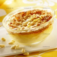 photo recette Crumble de yaourt citronné aux pignons