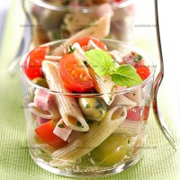 photo recette Salade fraîche de pennes au blé complet