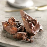 photo recette Croustillants chocolat noisettes