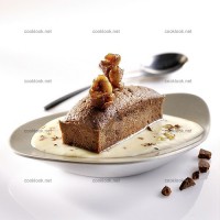 photo recette Cake fondant chocolat marron