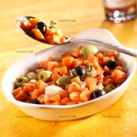 photo recette Carottes et olives