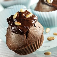 photo recette Muffins chocolat et pignons de pin