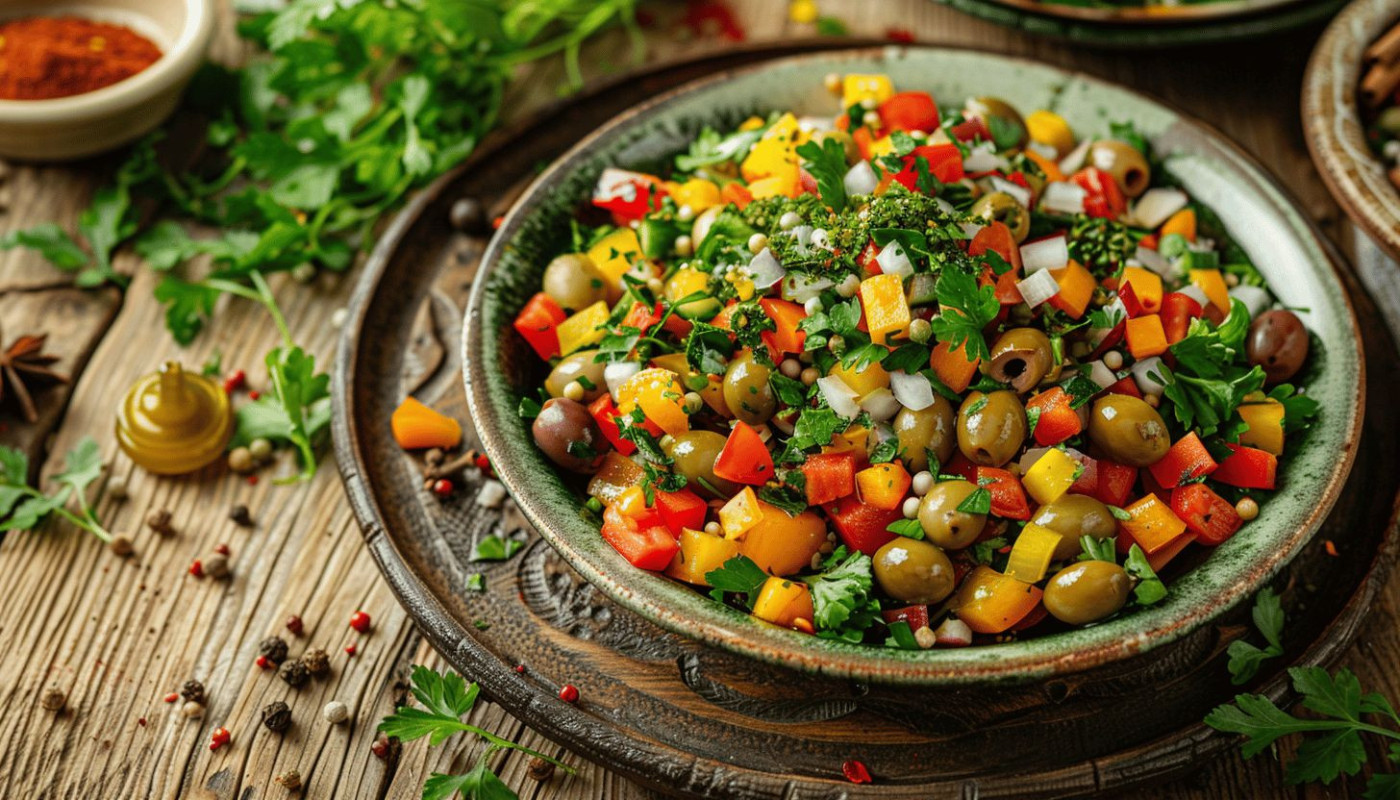 Découverte culinaire : la salade berbère, une explosion de fraicheur