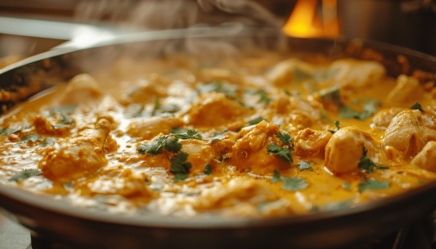 La recette savoureuse du poulet korma : une découverte culinaire indienne