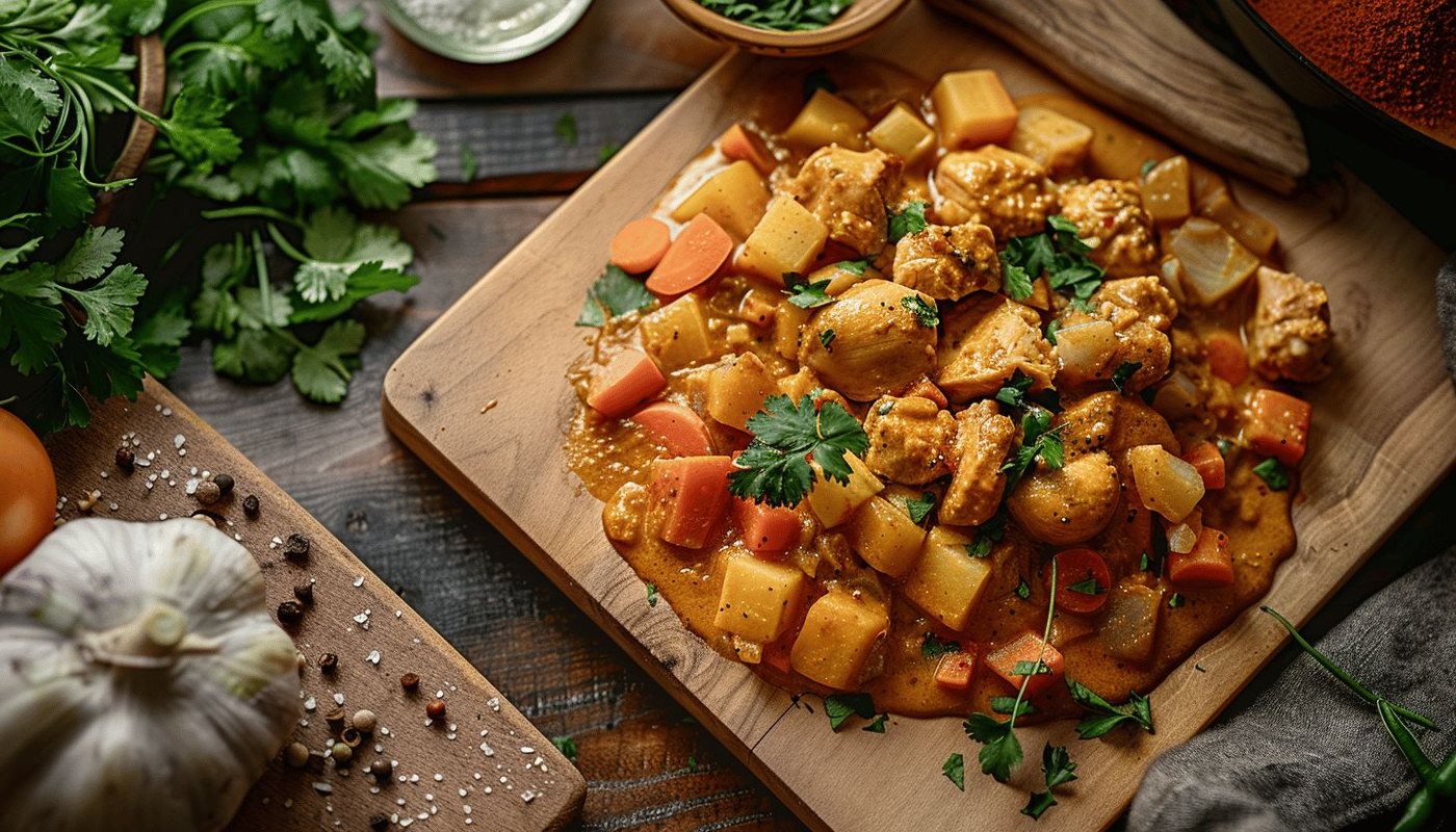 Préparation d'un sauté de dinde au curry : une recette facile et savoureuse