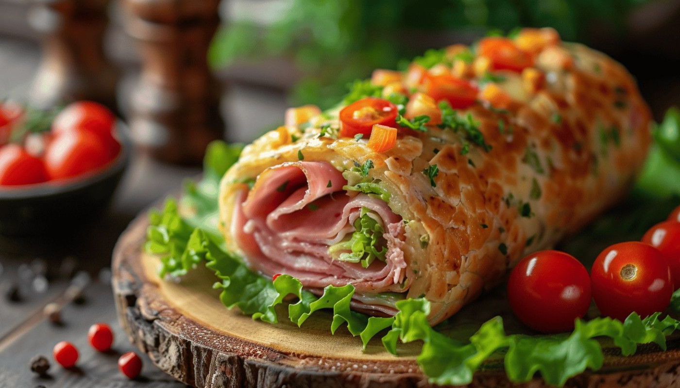 Réaliser une délicieuse roulade de jambon à la maison