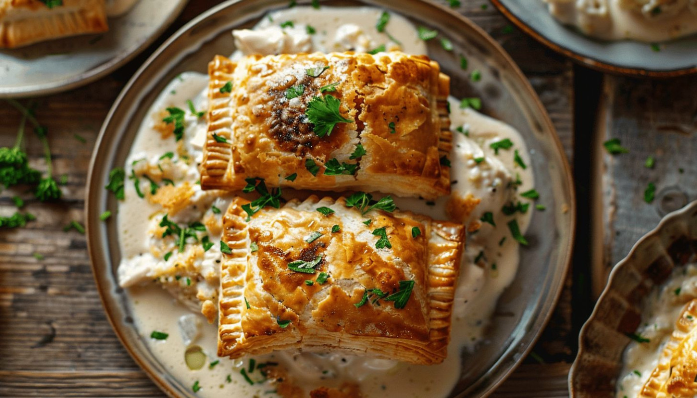 Recette facile de la bouchée à la reine au poulet