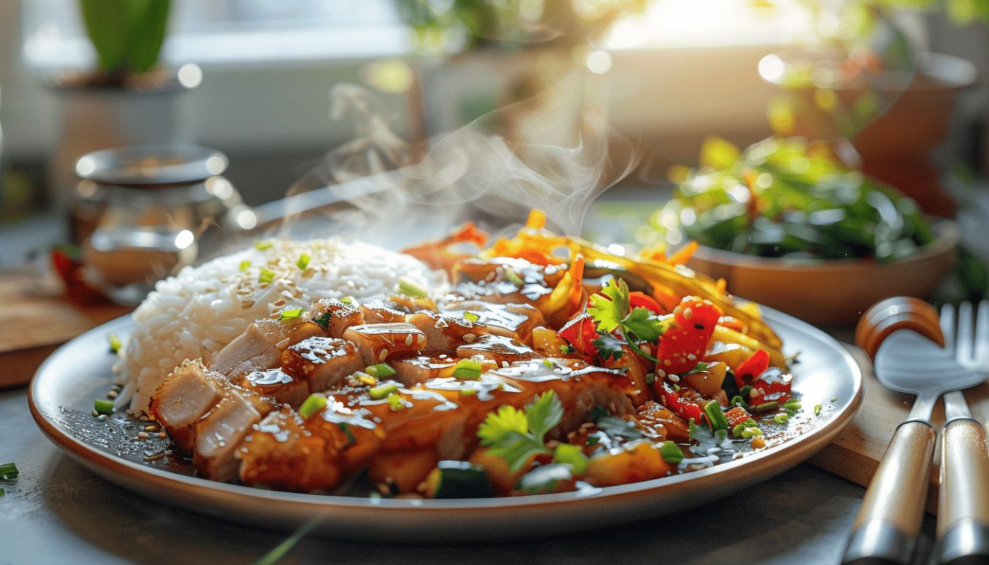 Recette facile et délicieuse du porc caramélisé au miel