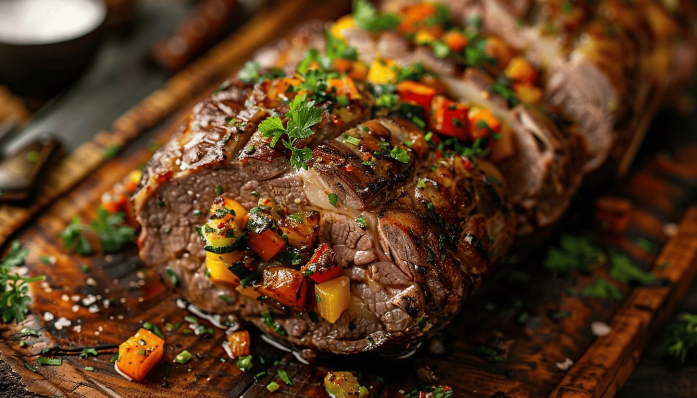 Recette savoureuse d'épaule d'agneau farcie à la provençale