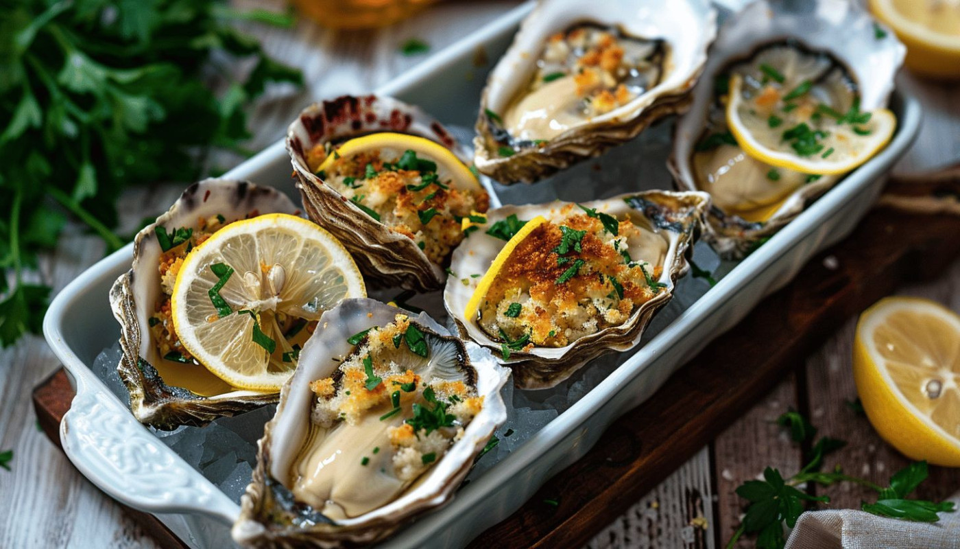 Recette savoureuse des huîtres farcies pour un repas de fête