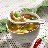 photo recette Soupe de crevettes à la thaïlandaise